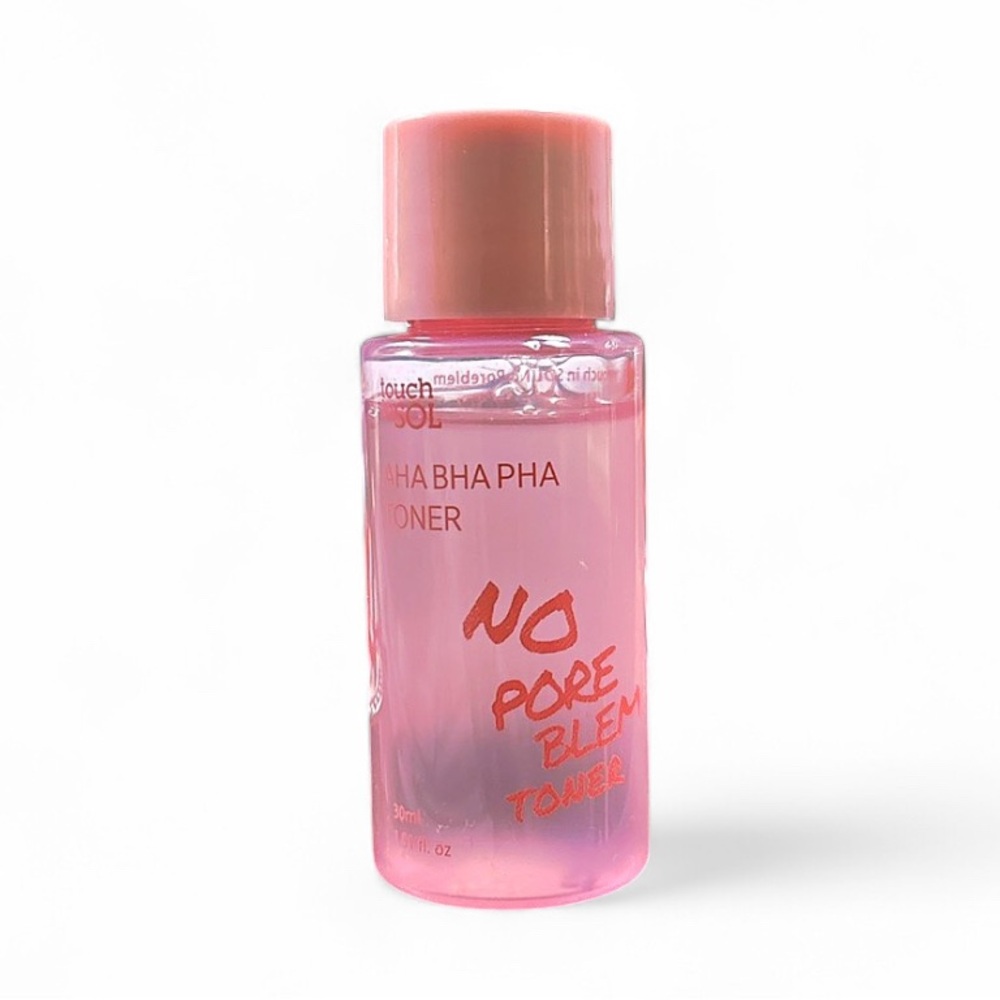 Touch in SOL No Pore Blem Toner in Pink